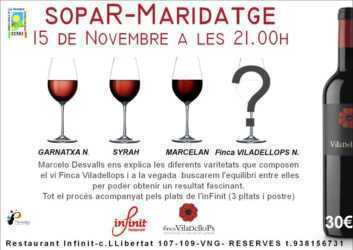 Sopar – Maridatge al Restaurant InFinit