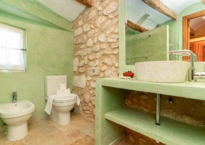 Inés room in the Bed and Breakfast in Finca Viladellops near Barcelona and Sitges