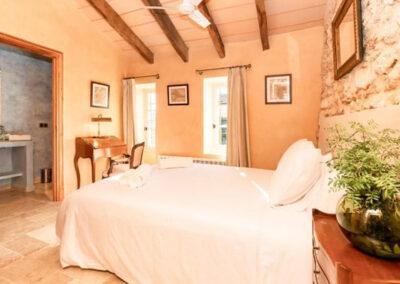 Lucía room in the Bed and Breakfast in Finca Viladellops near Barcelona and Sitges