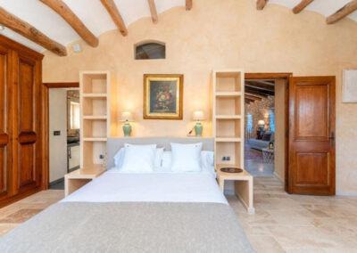Margarita room in the Bed and Breakfast in Finca Viladellops near Barcelona and Sitges